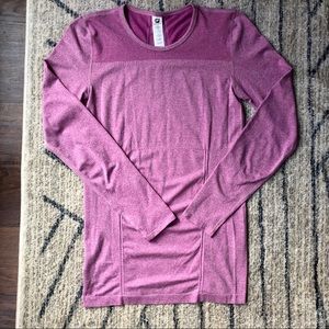 Purple/Pink Fabletics Workout Top - Reversible!!